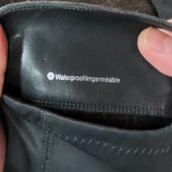 Blondo Charcoal Gray Over the Knee Waterproof Boots - Picture 6 of 8